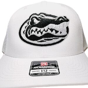Alligator Head Curved Bill Mesh Snapback Embroidered Patch Baseball Hat Cap